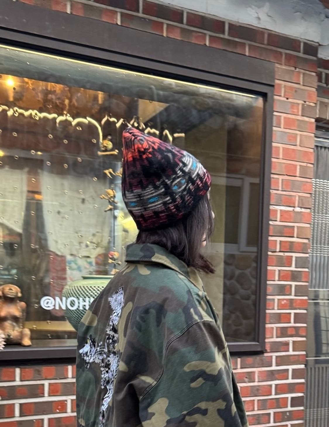 Palace 패턴 니트 비니 상품이미지7