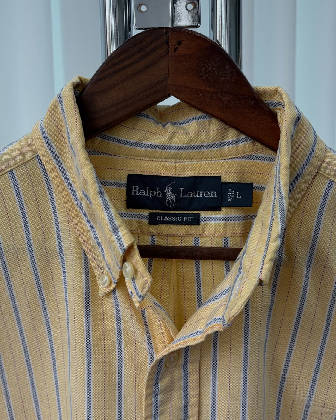 [L]폴로 랄프로렌 클래식핏 옥스포드 반팔 셔츠 상품이미지7