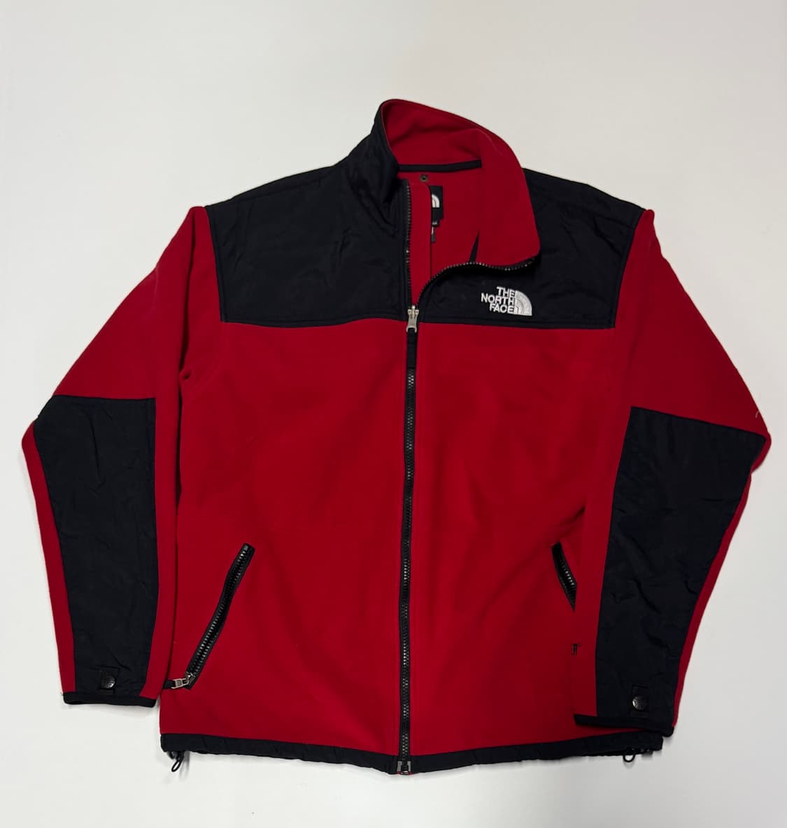 노스페이스 윈드스토퍼 등산 레드 후리스 자켓 상품이미지1