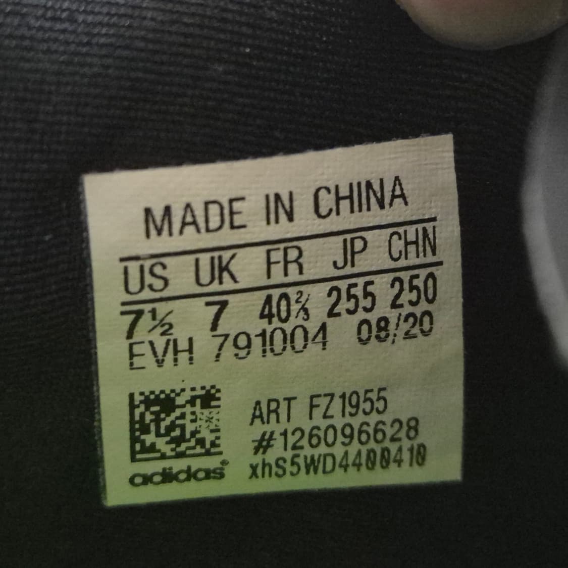 255>아디다스 오즈위고 솔라그린 상품이미지9