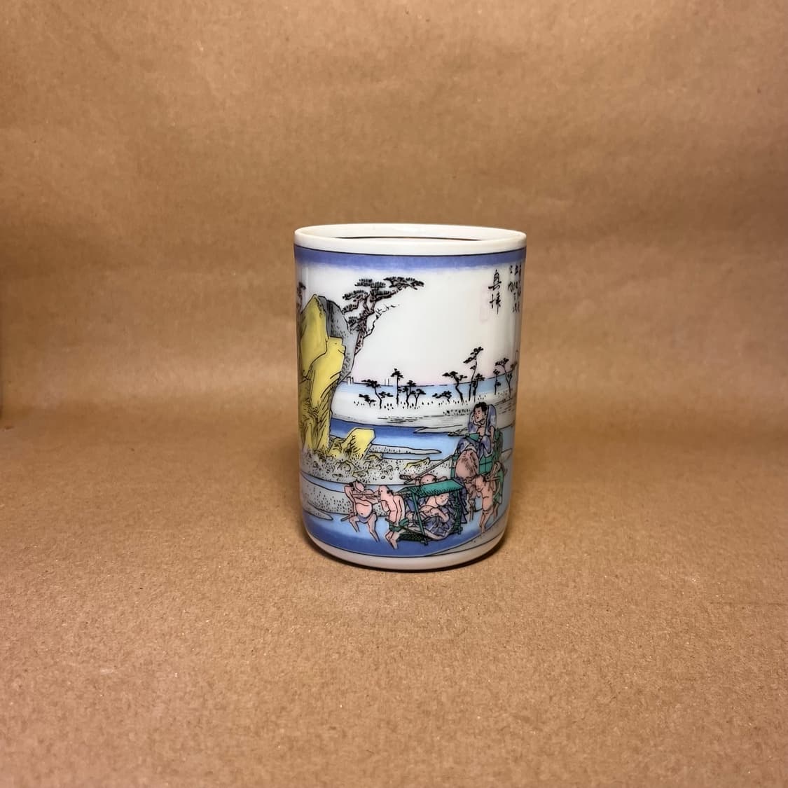 일본 전통 회화 프린트 유노미(湯呑み) 컵 5종 세트 상품이미지5