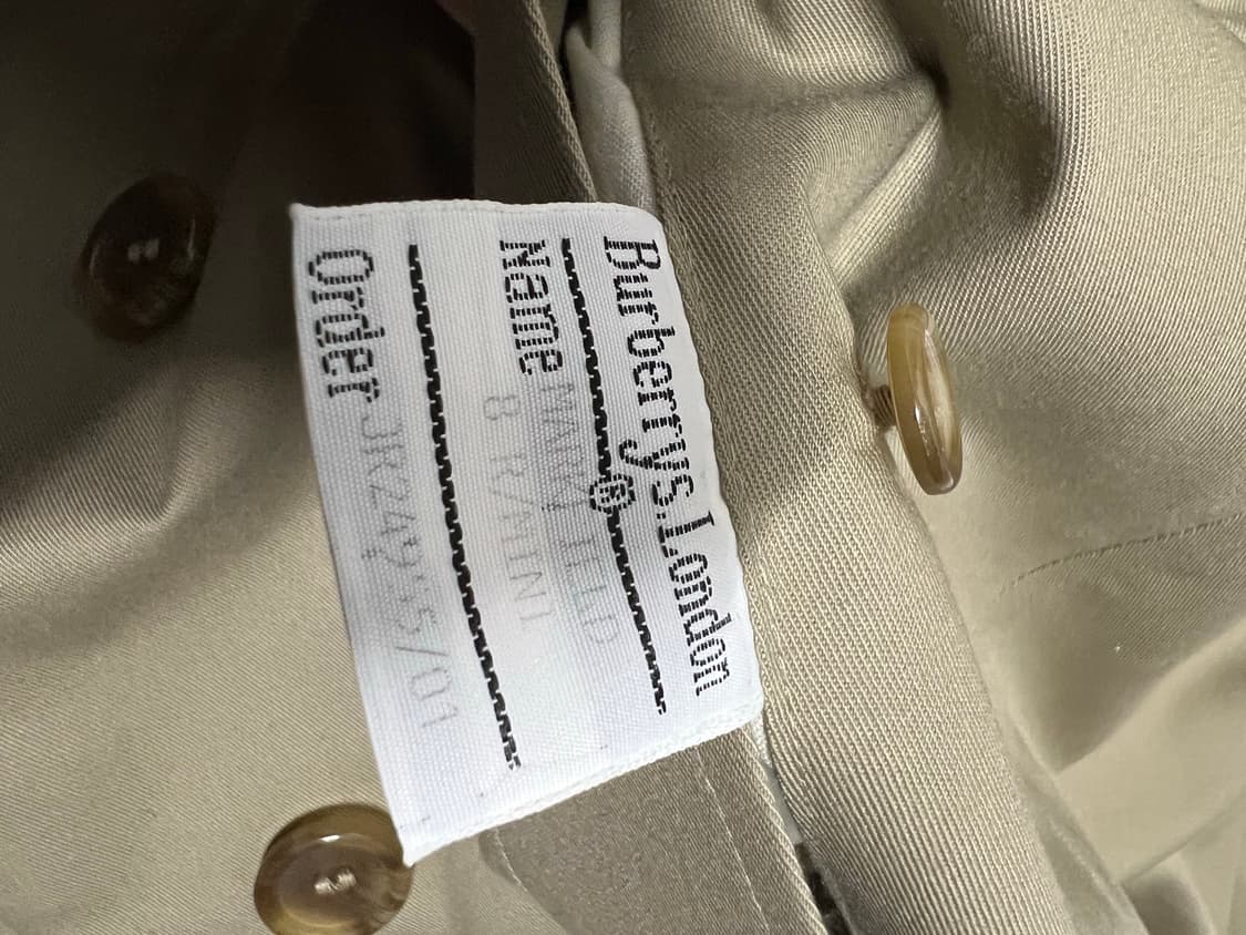 빈티지 버버리 코트 상품이미지6