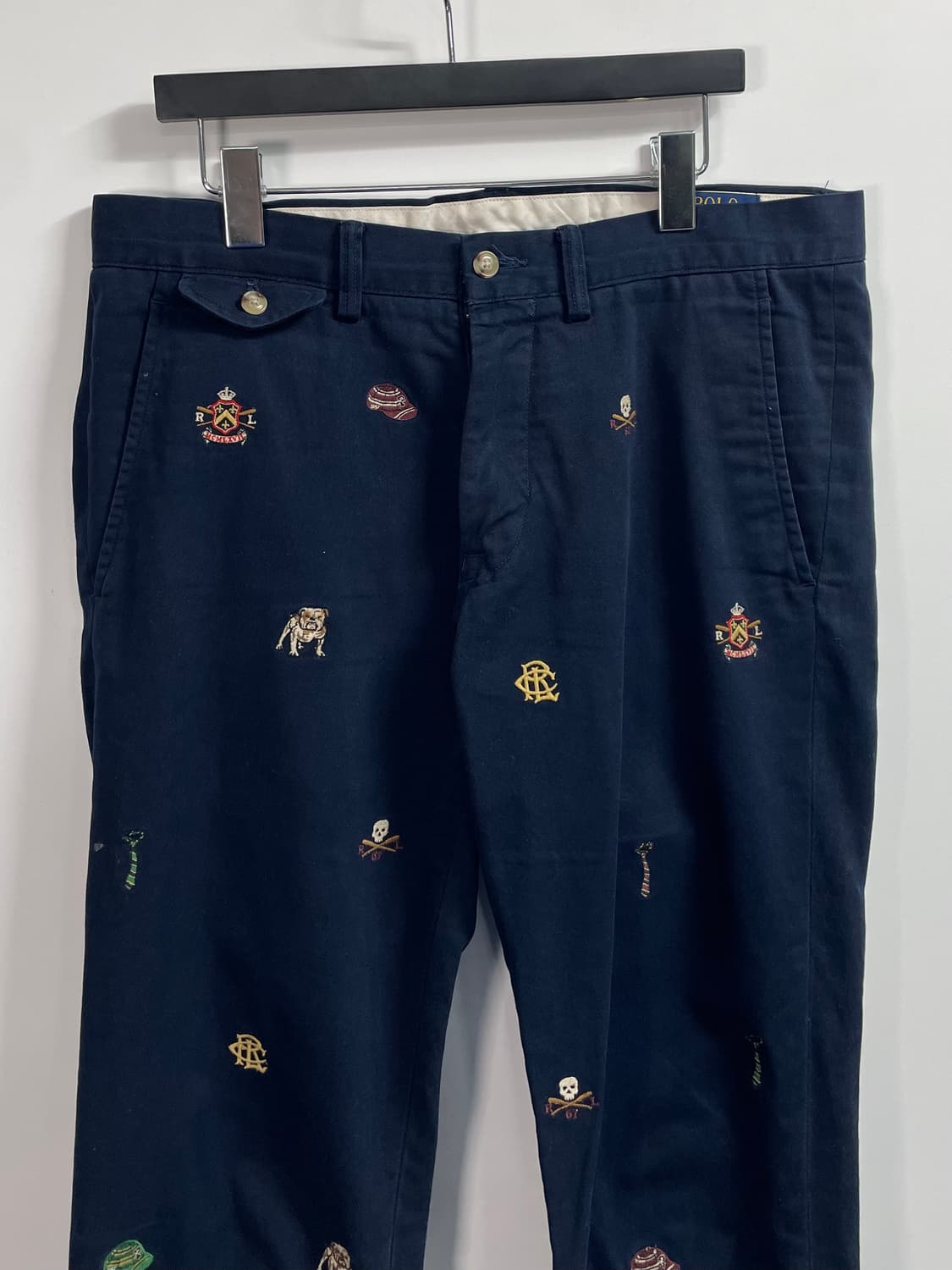 폴로 랄프로렌 자수 코튼 치노팬츠 (onp.28) 상품이미지2