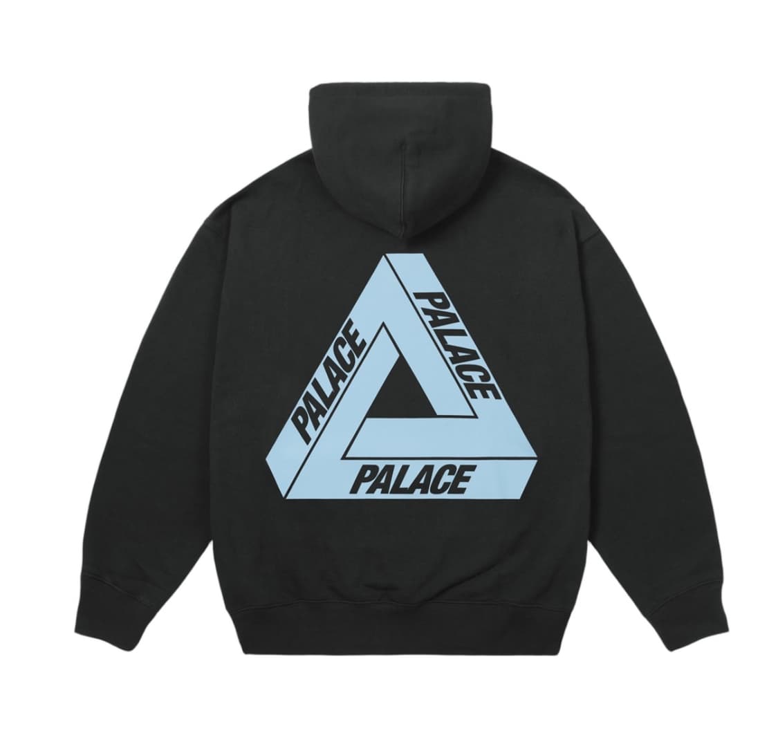 Palace Tri-Ferg Hood Black -25FW- 상품이미지1