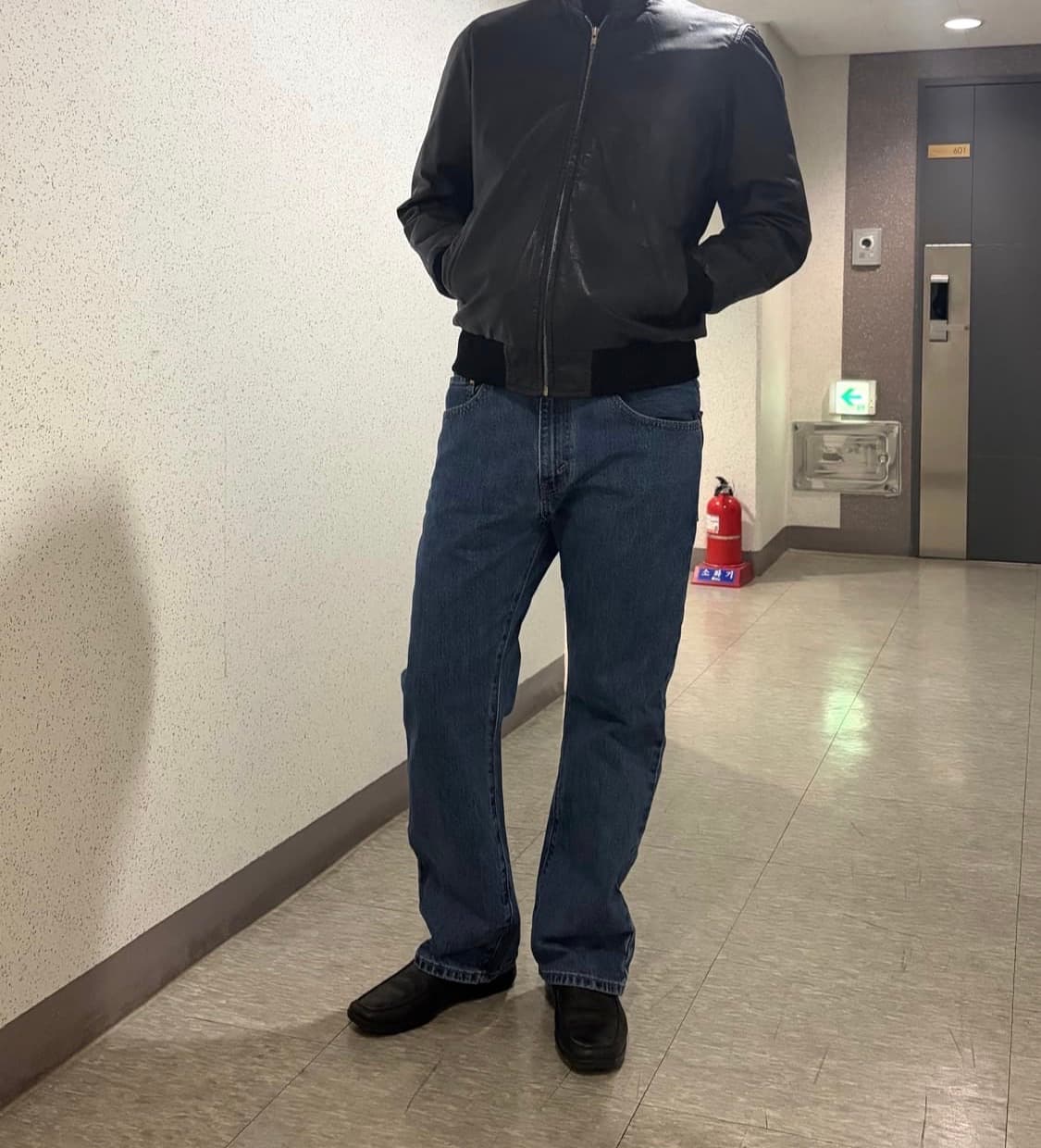 VTG COW LEATHER JACKET 상품이미지1