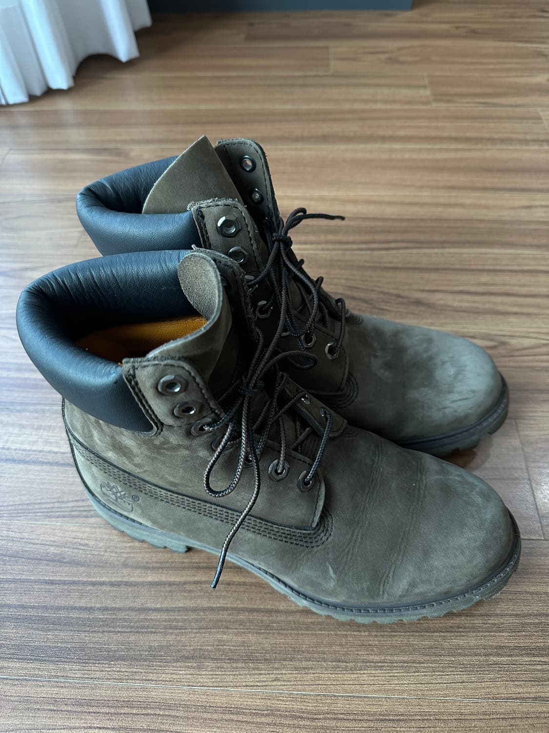 팀버랜드 6인치 프리미엄 부츠 다크브라운 7.5W(255)  상품이미지2