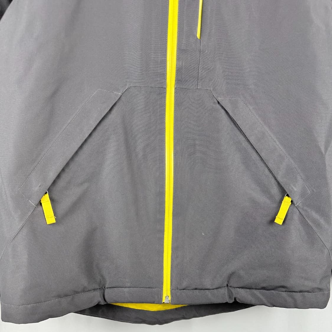 (150) 노스페이스 키즈/우먼스 고어택스 스키  자켓 차콜/옐로우 상품이미지4