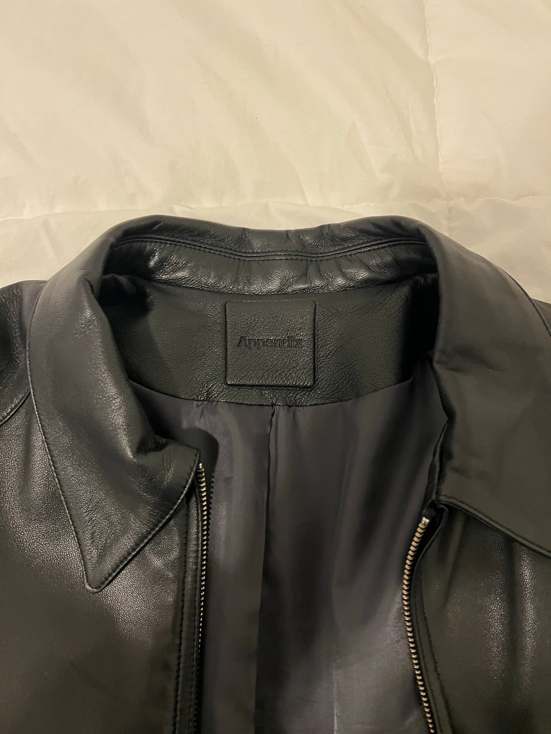 머듈 가죽자켓 3사이즈 상품이미지3