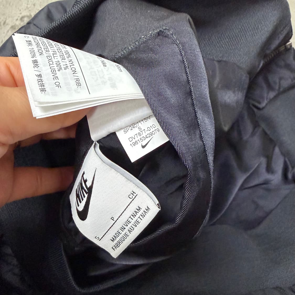 90s 나이키 리버시블 빅로고 퀼팅 자켓[2170] 상품이미지10