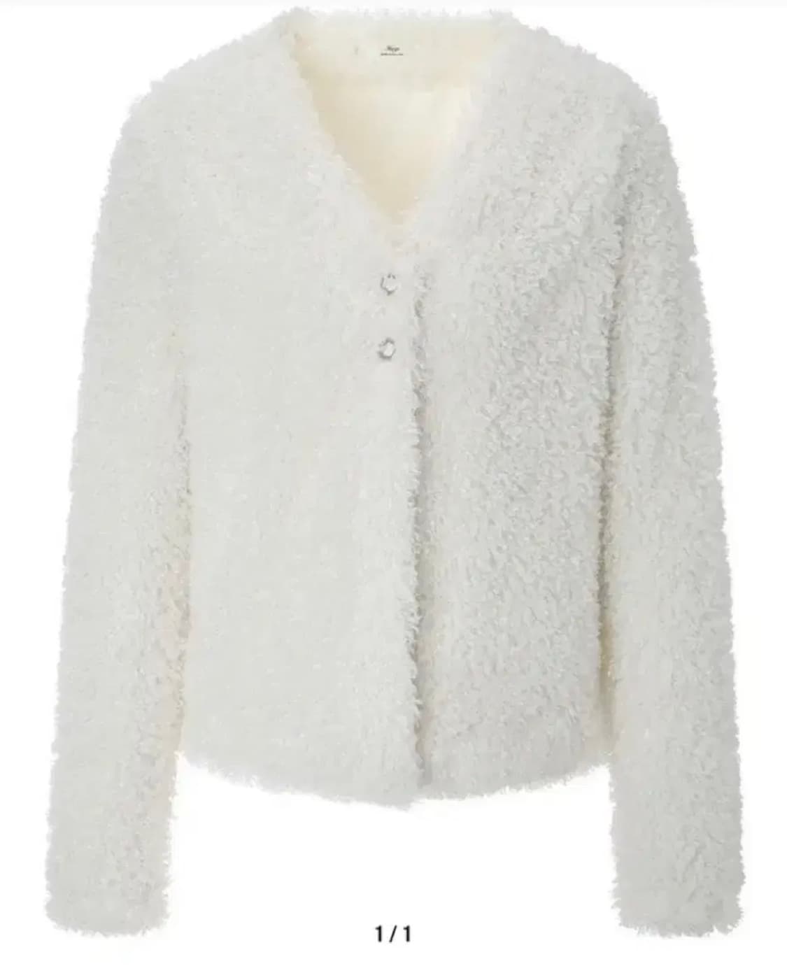 이네기 퍼가디건 상품이미지1