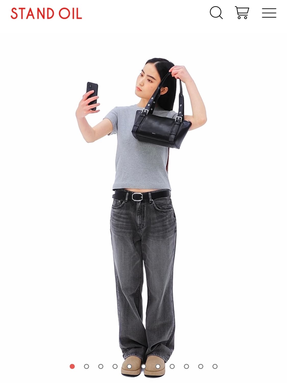 Stand oil 스탠드오일 보트백 상품이미지2