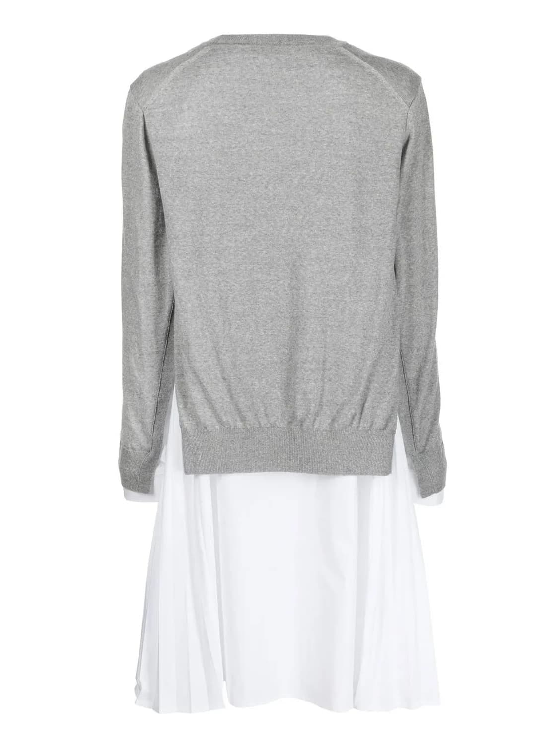 준지 레이어드 스웨터 울 니트 셔츠드레스 프리사이즈  상품이미지3