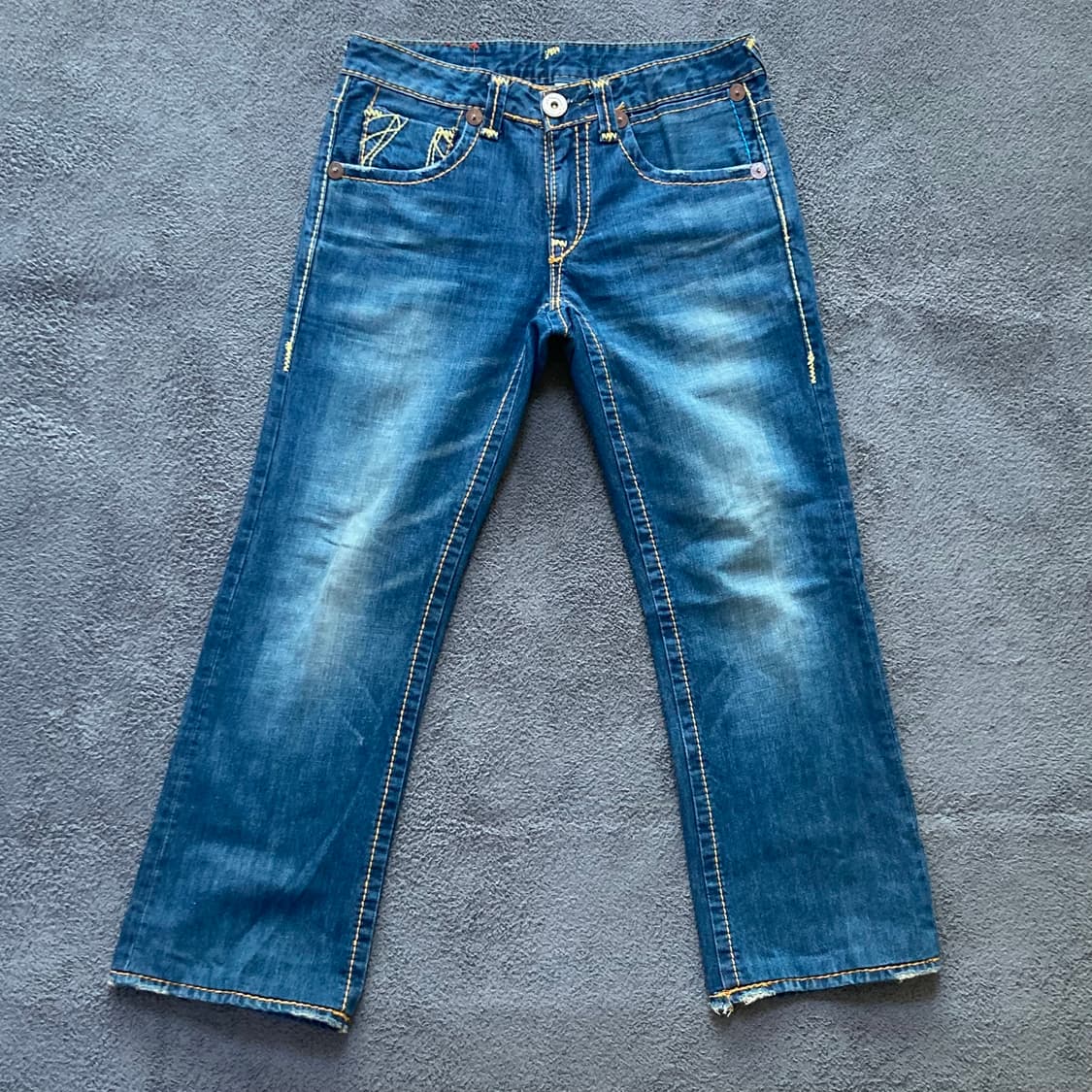 트루 릴리전 BILLY GIANT BIG T 데님팬츠 SEAT 상품이미지2