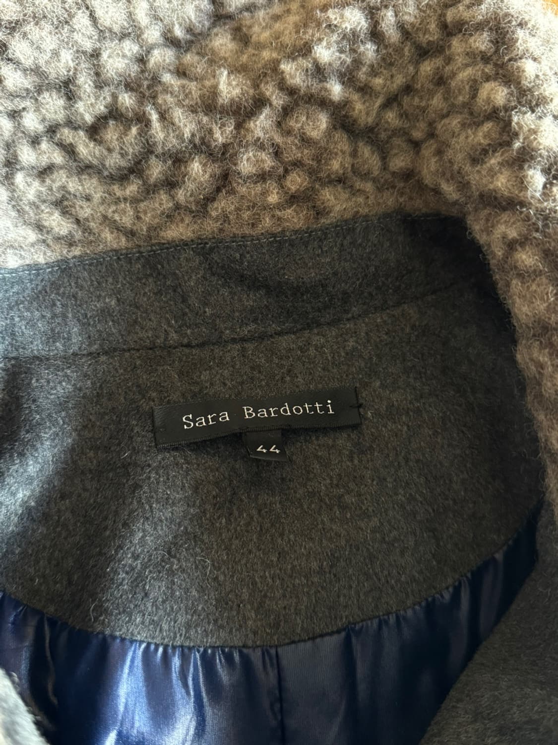 Sara bardotti 사라 바르도티 시어링 코트 66~77 상품이미지6