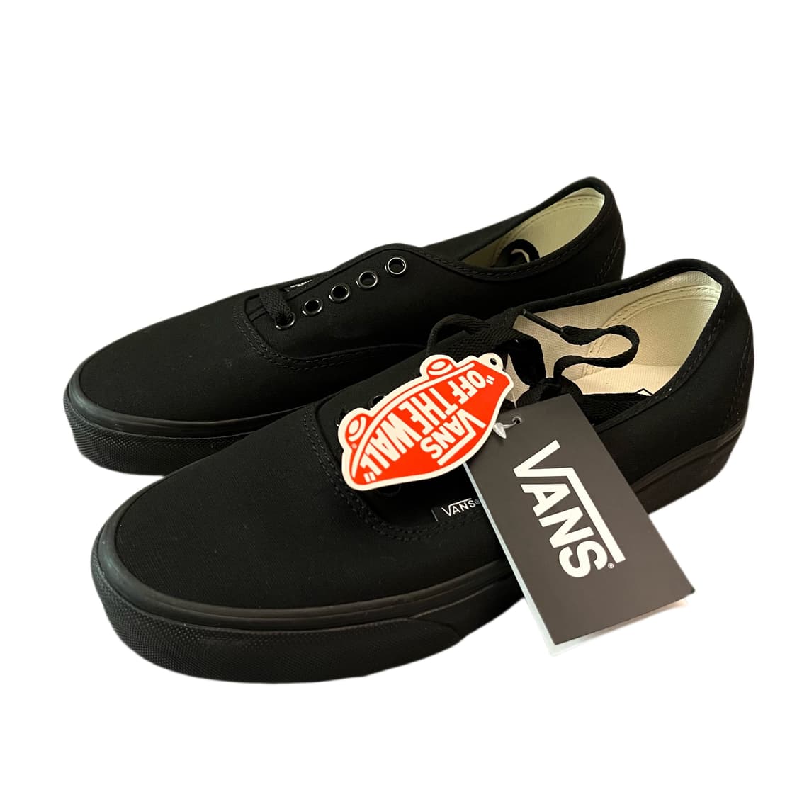 반스 어센틱 올블랙 255 새상품 상품이미지2