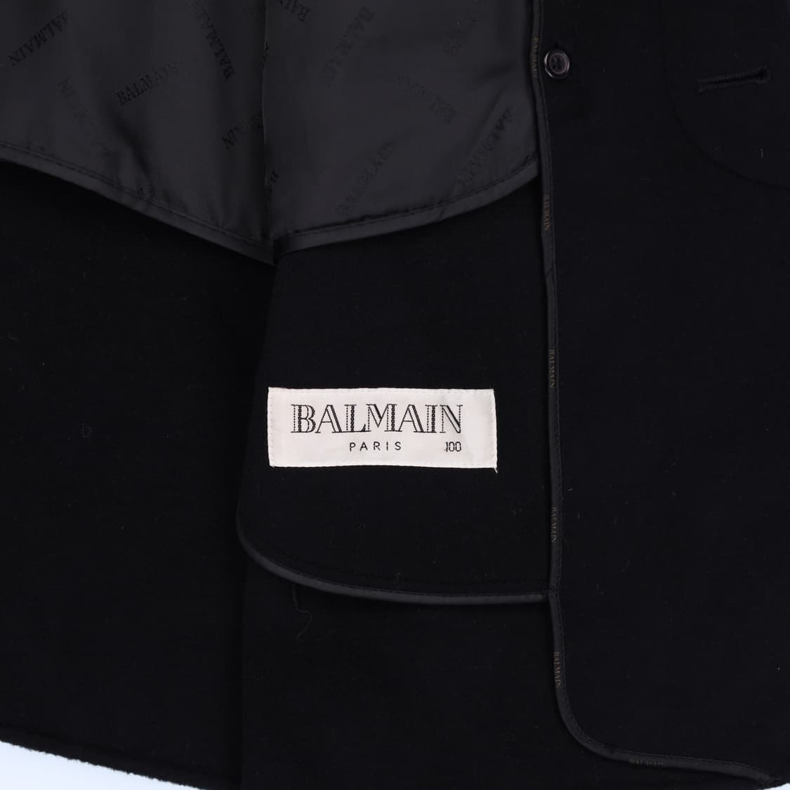 [100] 발망 아카이브 핸드메이드 캐시미어 코트 N7047 상품이미지5