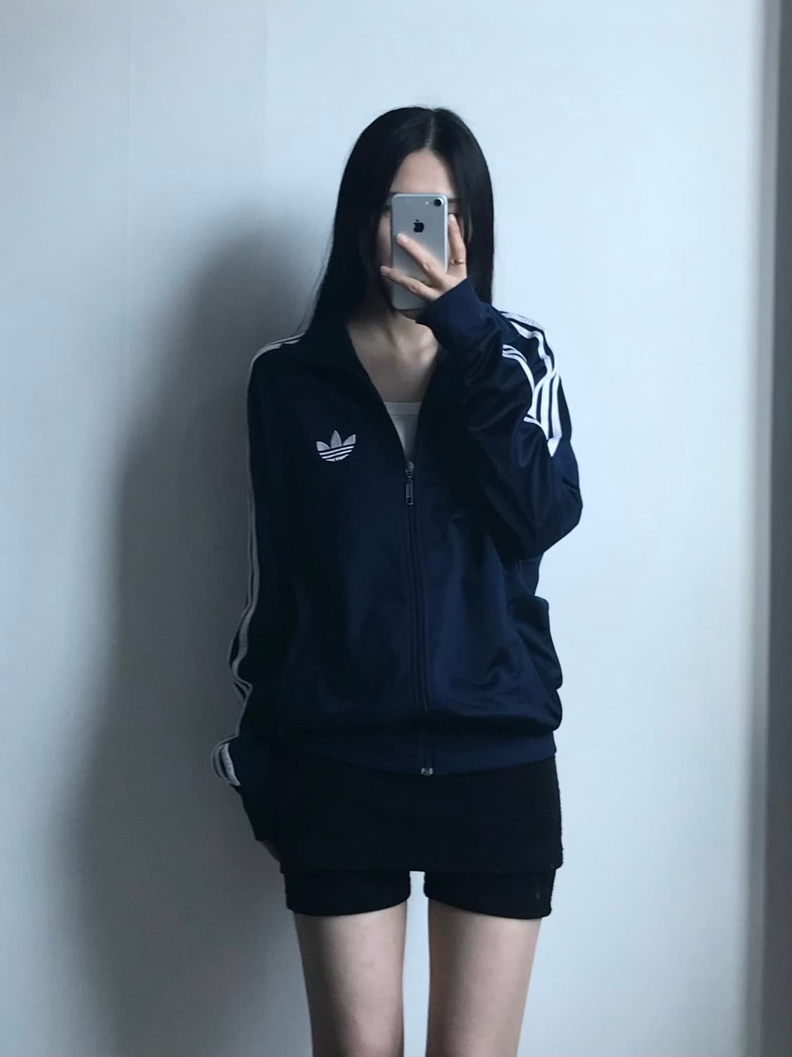 아디다스 구 파이어버드 네이비 트랙탑 져지 상품이미지1