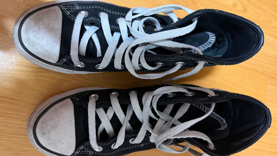 컨버스 하이 스웨이드 블랙 230 상품이미지1