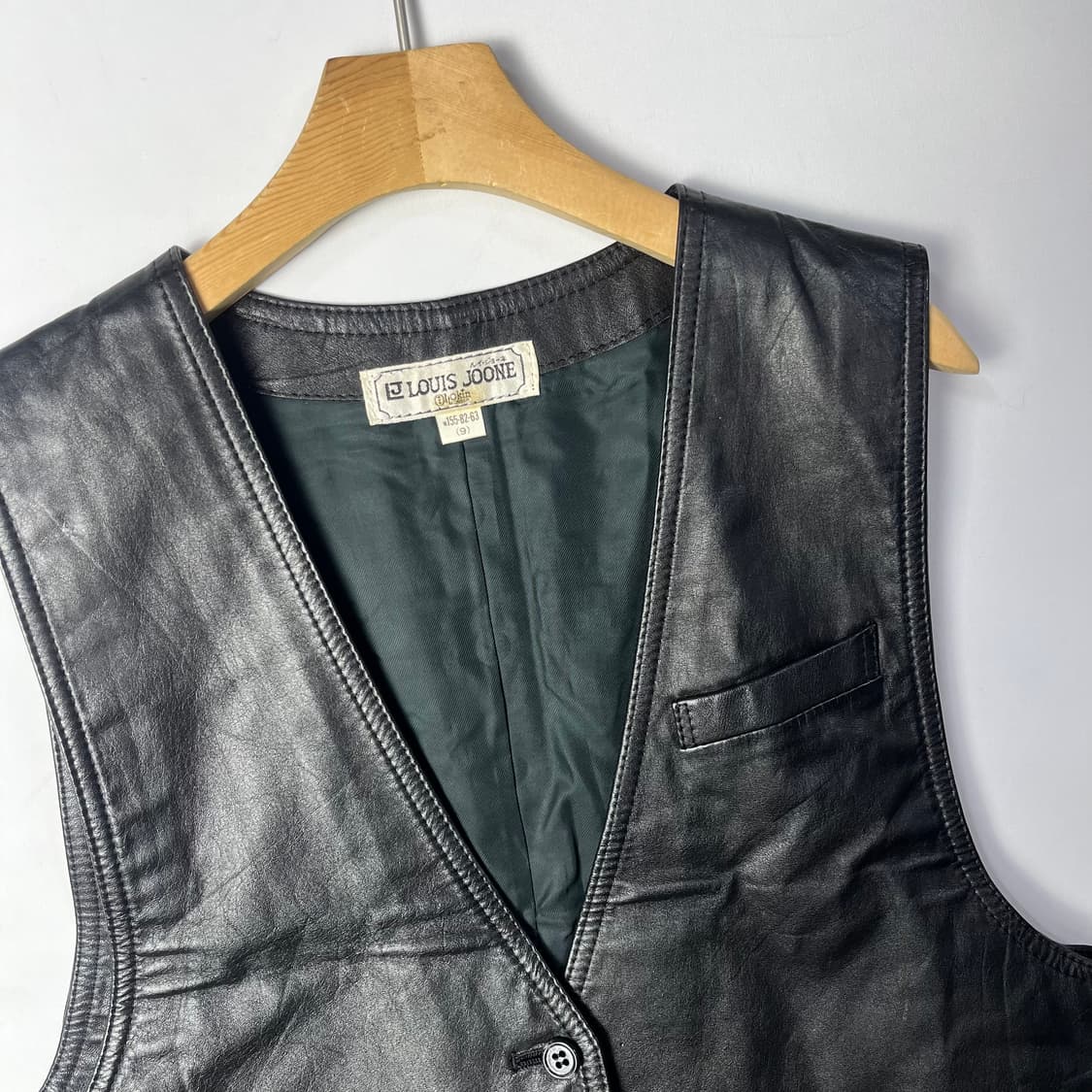 [Louis joone] 90's 빈티지 카우스킨 베스트 상품이미지3