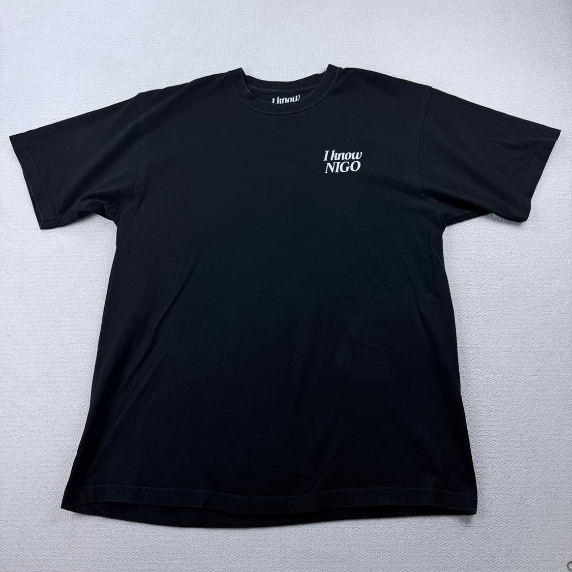I KNOW NIGO 니고 머천 반팔티셔츠 상품이미지3