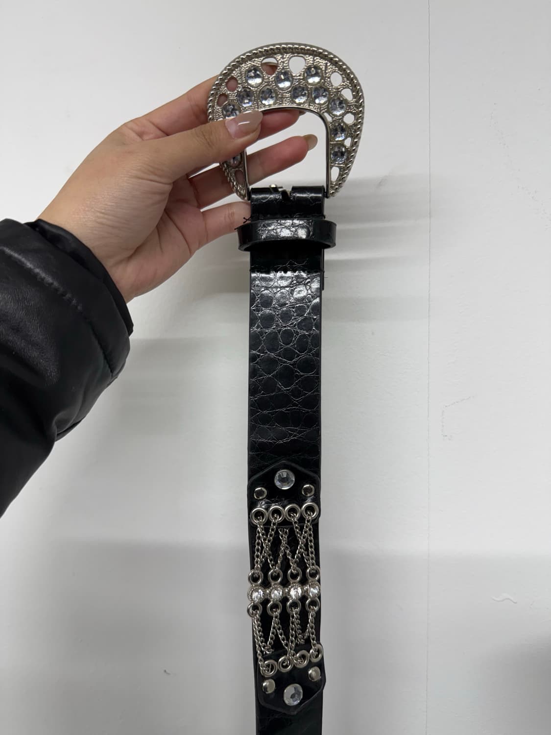 Punk mood detailed belt 상품이미지4