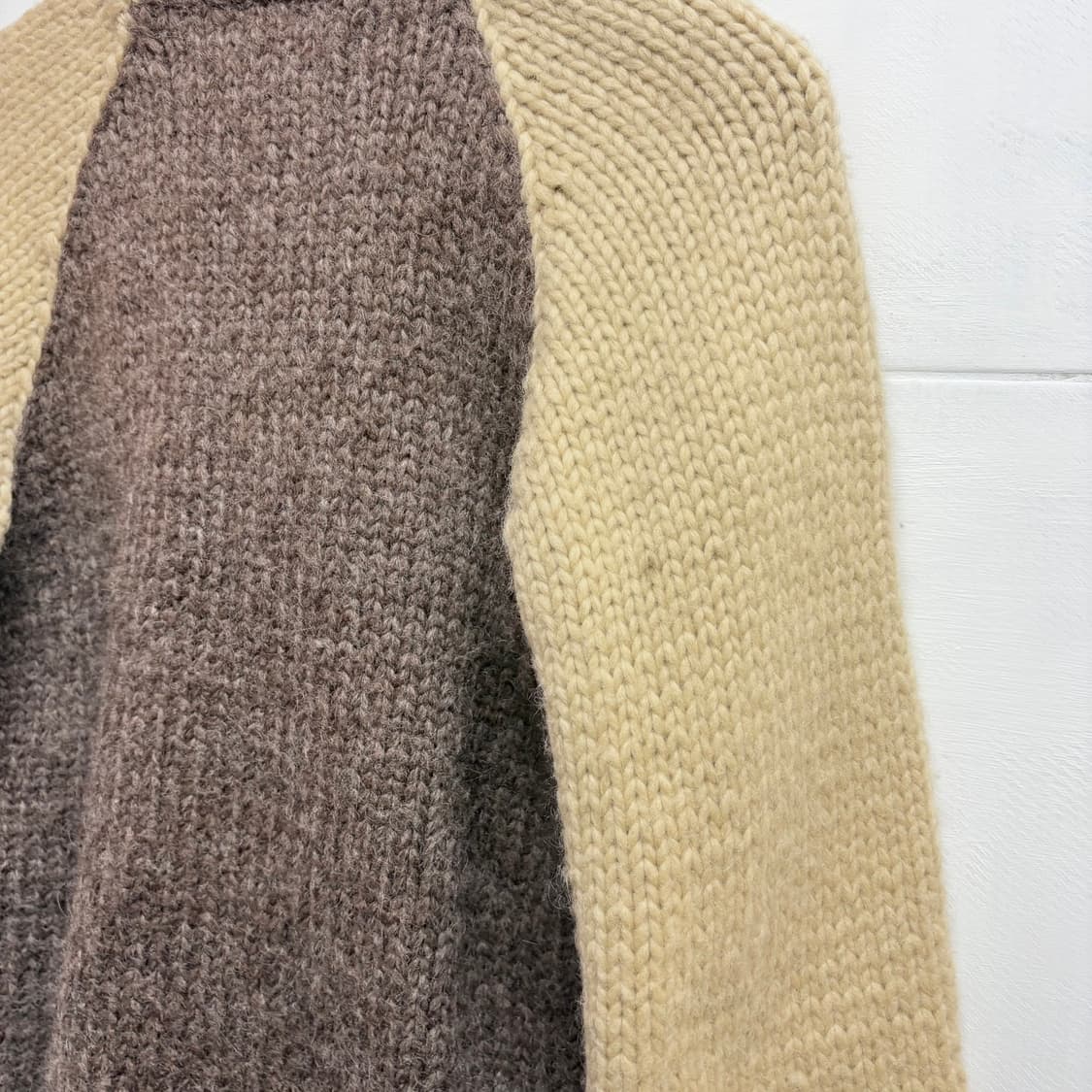CANADIAN SWEATER 캐나디안 스웨터 코위찬 니트 투웨이 집업 상품이미지6
