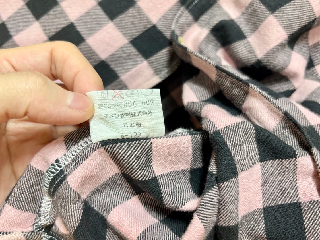 맥그리거 플란넬 체크 셔츠 일본산 상품이미지5