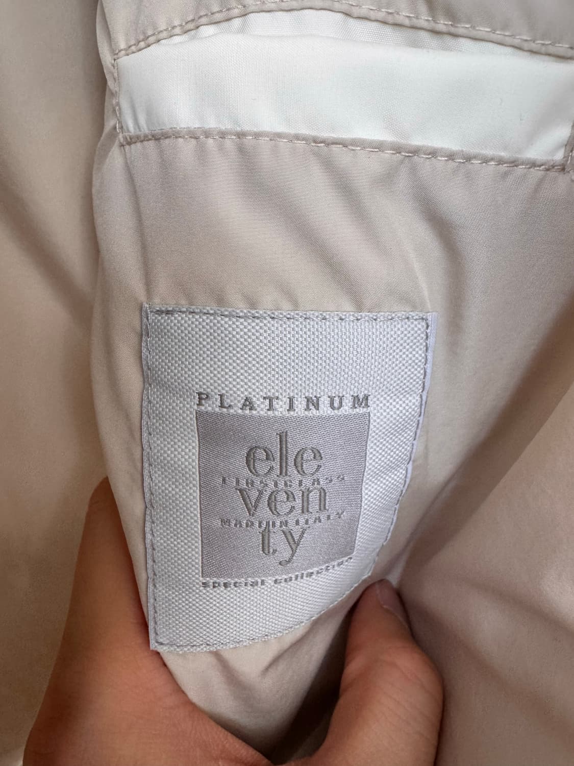 [로로피아나 원단] 일레븐티 구스다운 패딩 베스트 / 48 상품이미지10