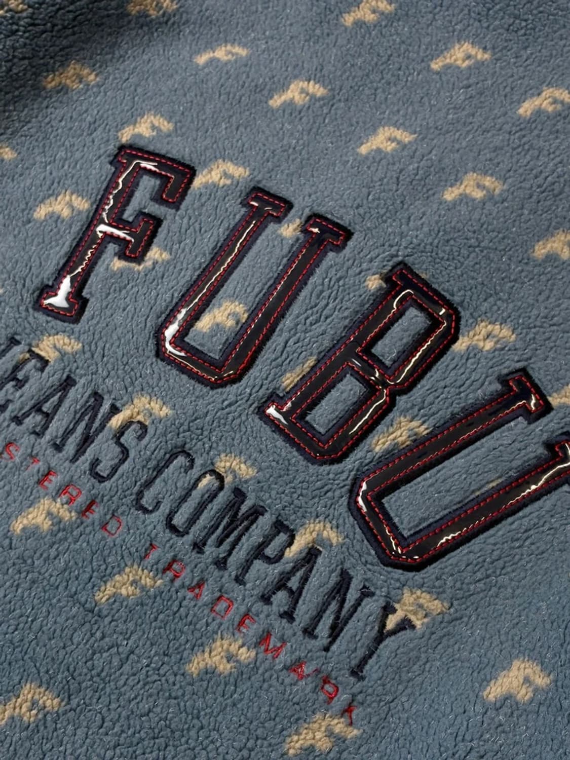 FUBU 후부 코위찬 패턴 반집업 플리스 후리스 PN4576 상품이미지7