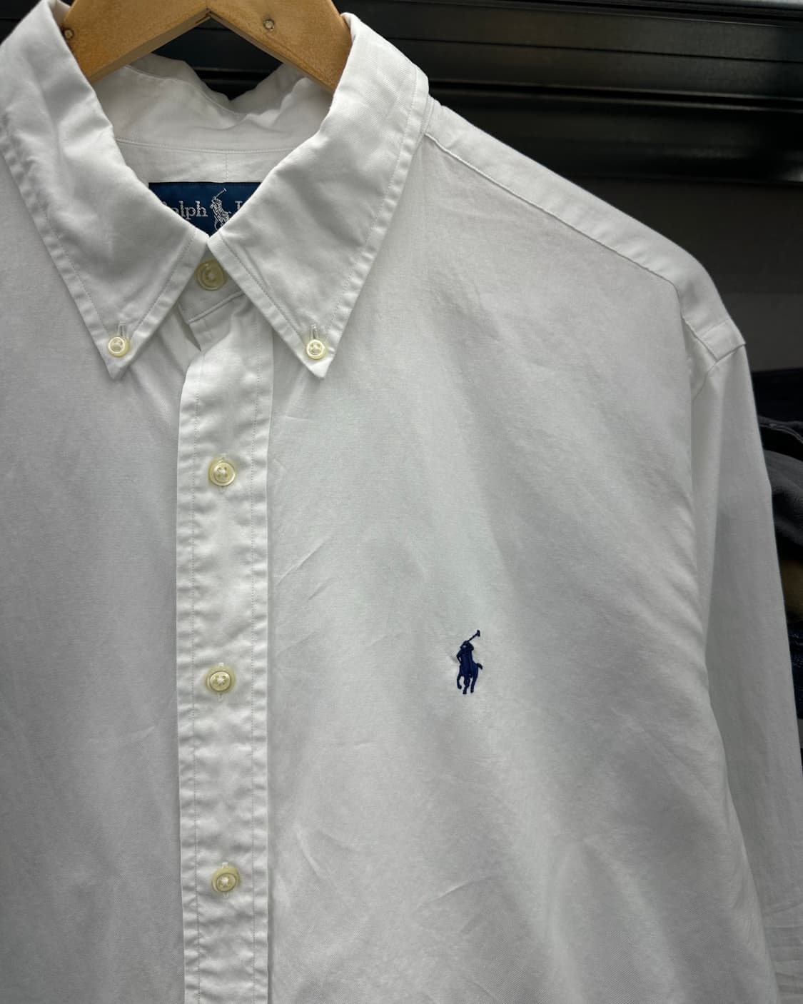 (L)90'S 랄프로렌 화이트셔츠-M1895 상품이미지2