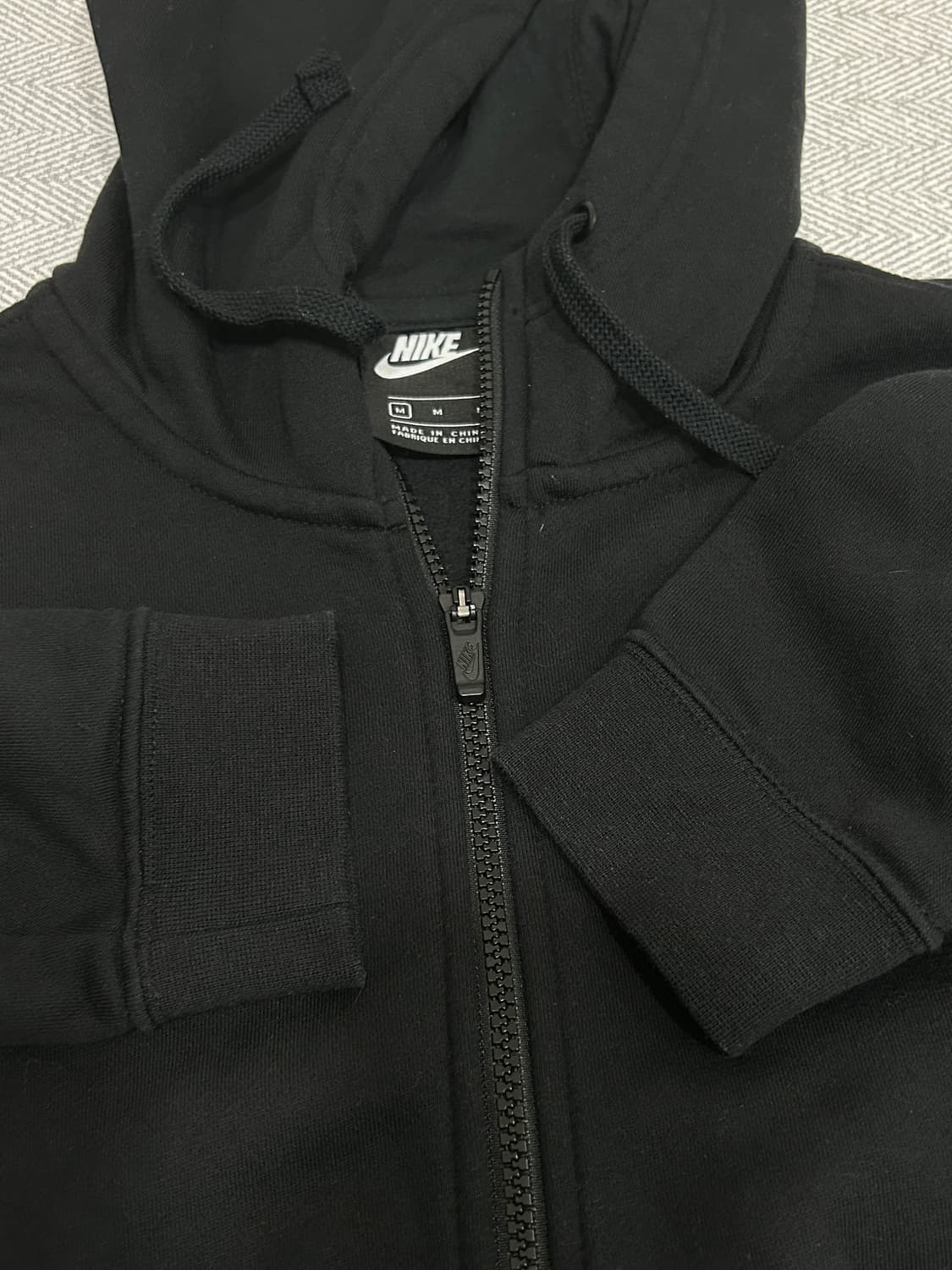 나이키 안감기모 후드집업 M 블랙 상품이미지7
