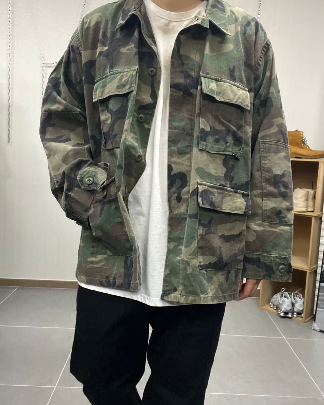 (2XL)90~00'S 밀리터리 자켓-M2085 상품이미지9