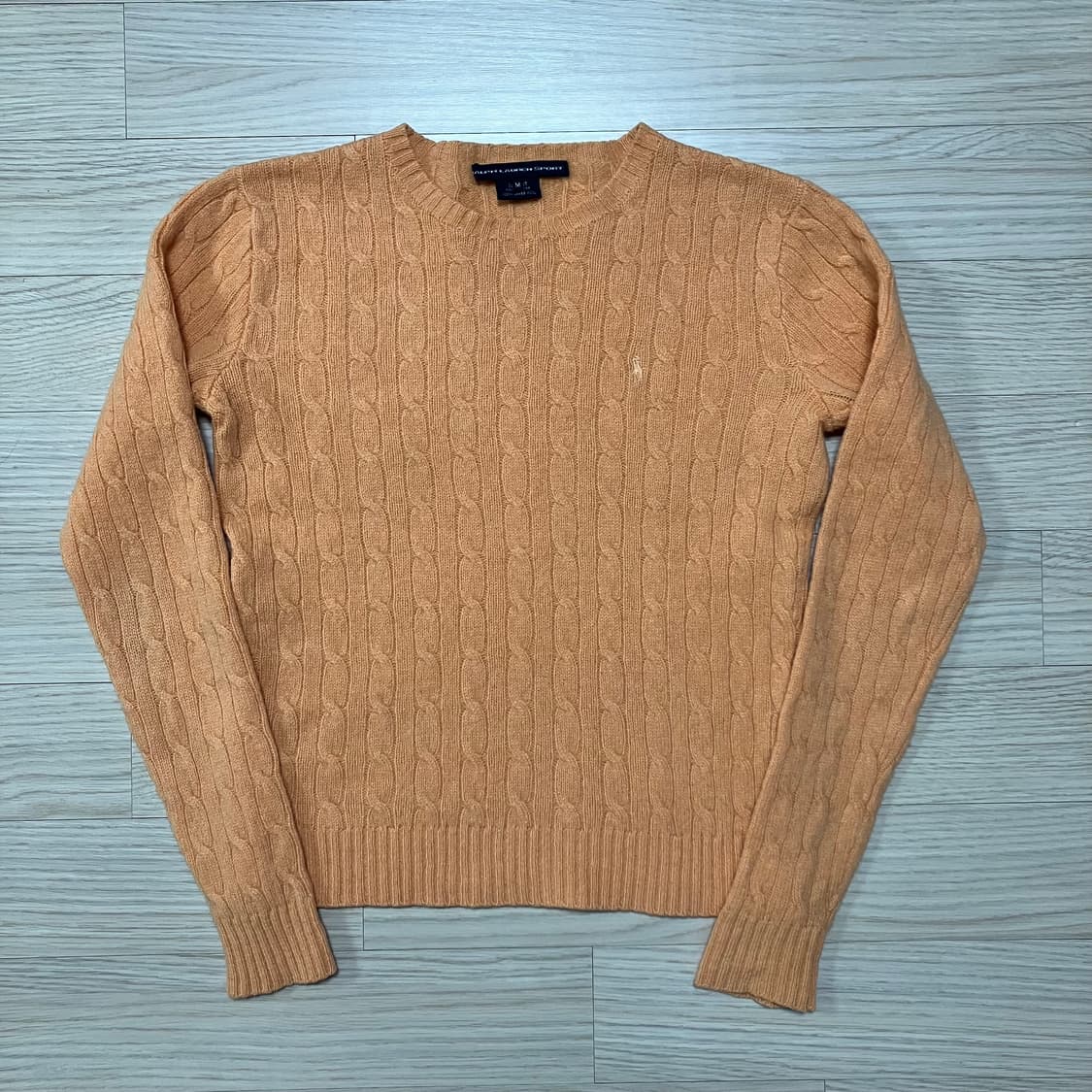 폴로 랄프로렌 램스울 니트 오렌지 상품이미지3