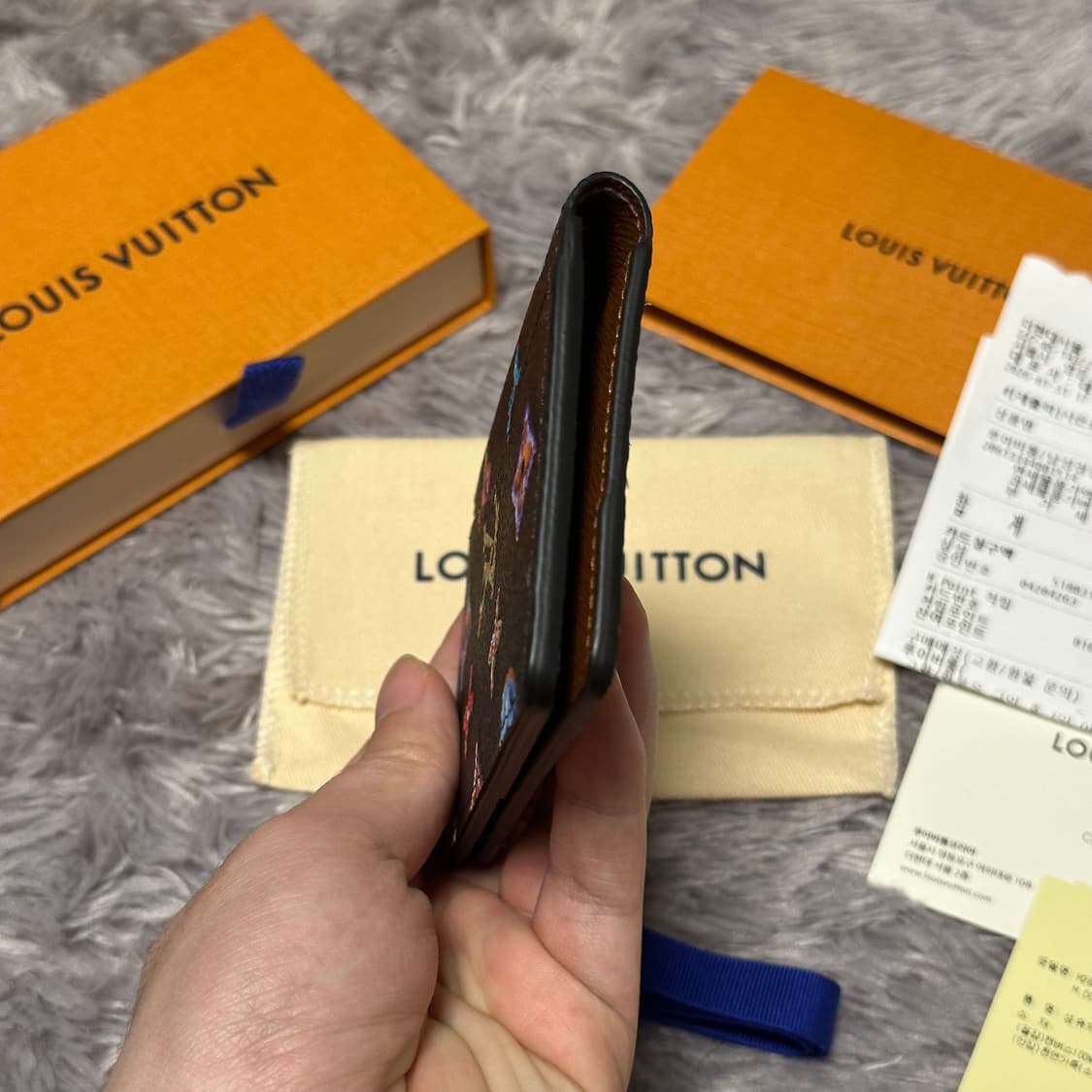 [미사용/새상품] 루이비통 모노그램 초콜릿 오거나이저 카드지갑 상품이미지4