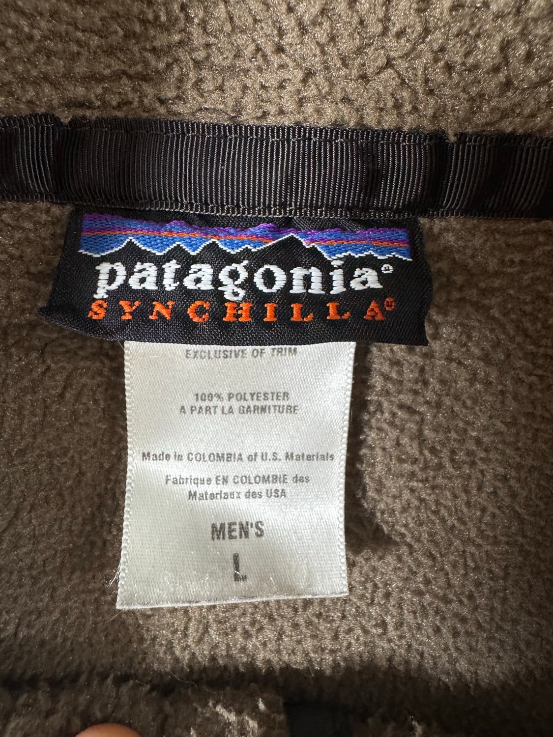 L 파타고니아 신칠라 브라운 상품이미지3