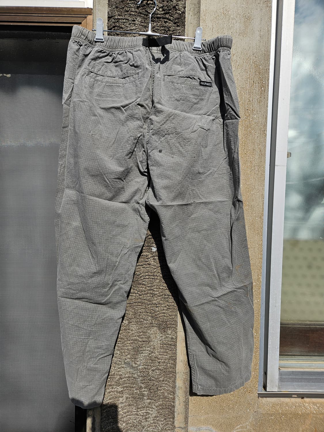 Gramicci 22SS 립스탑 루즈 테이퍼드 팬츠 / 그레이 L 상품이미지4