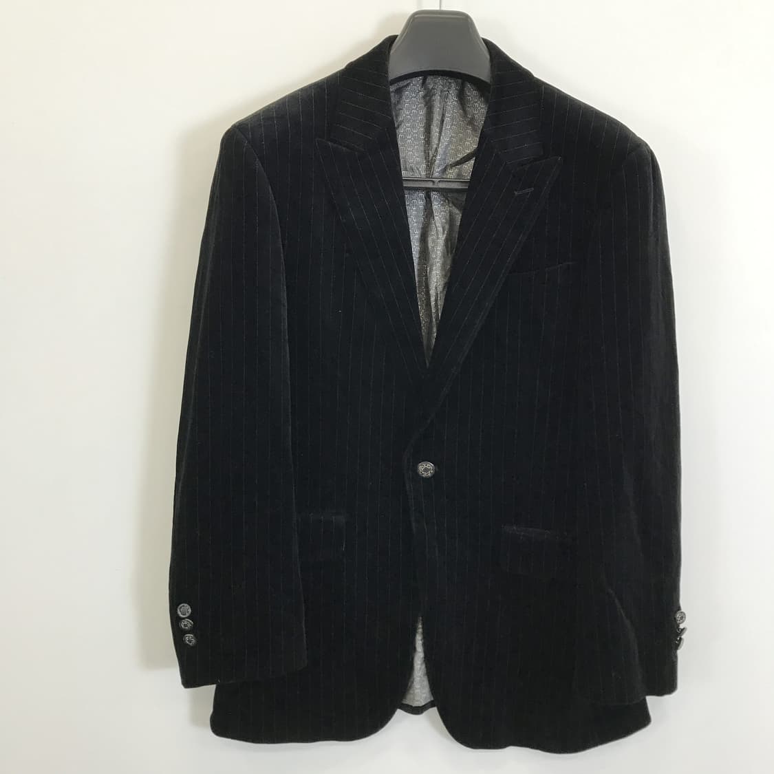 맨스타 Manstar 고급버튼 스웨이드 벨벳자켓 [95] 상품이미지1