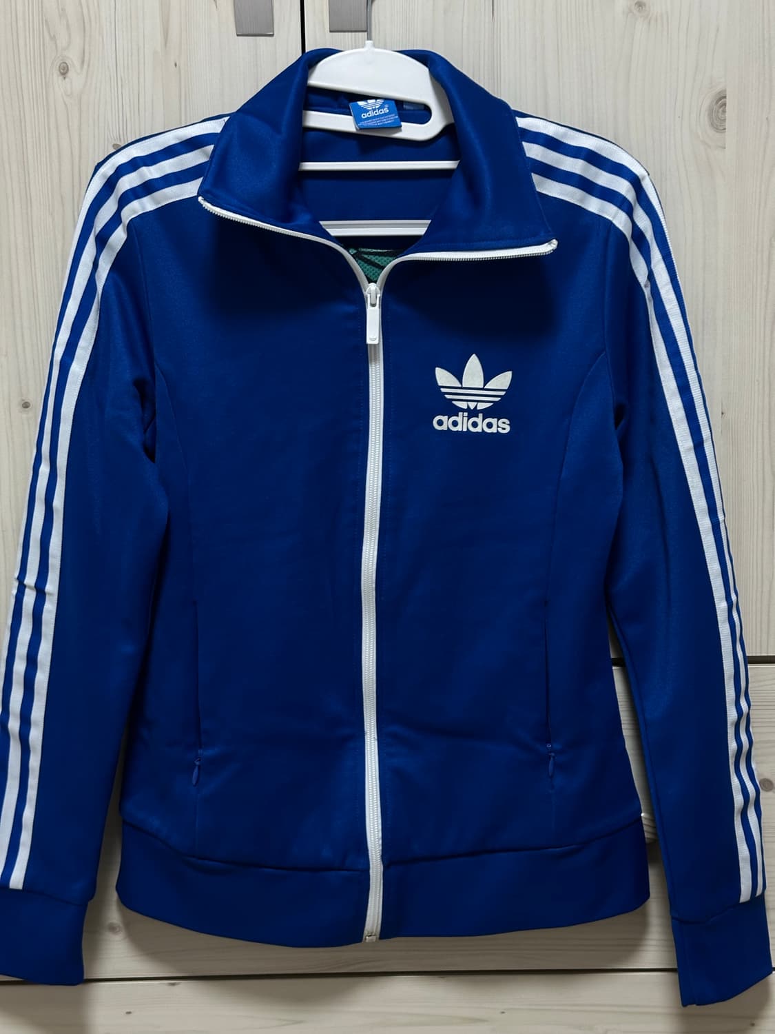 아디다스 여성 유로파 트랙탑_블루(095) 상품이미지3