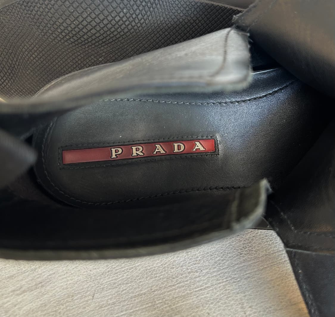PRADA 00‘s아카이브 스트랩부츠 상품이미지4