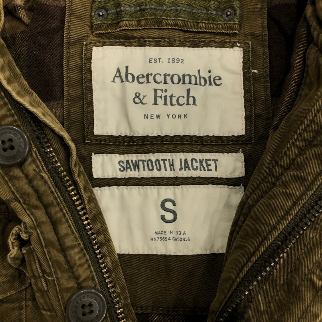 아베크롬비 밀리터리 필드 자켓 상품이미지7