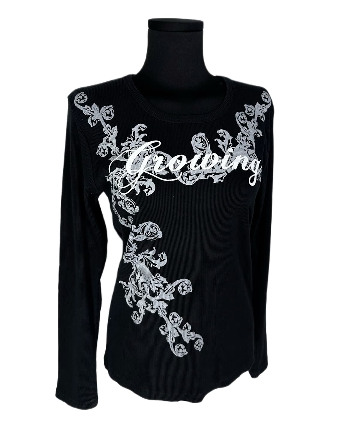 growing printing ribbed t-shir 상품이미지3