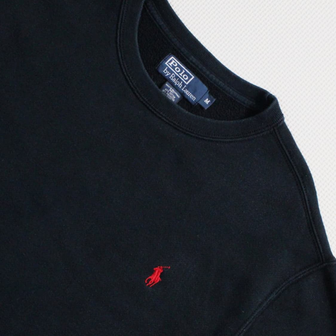 Polo 폴로 랄프로렌 기모 블랙 맨투맨 ( 남녀공용 ) 상품이미지3
