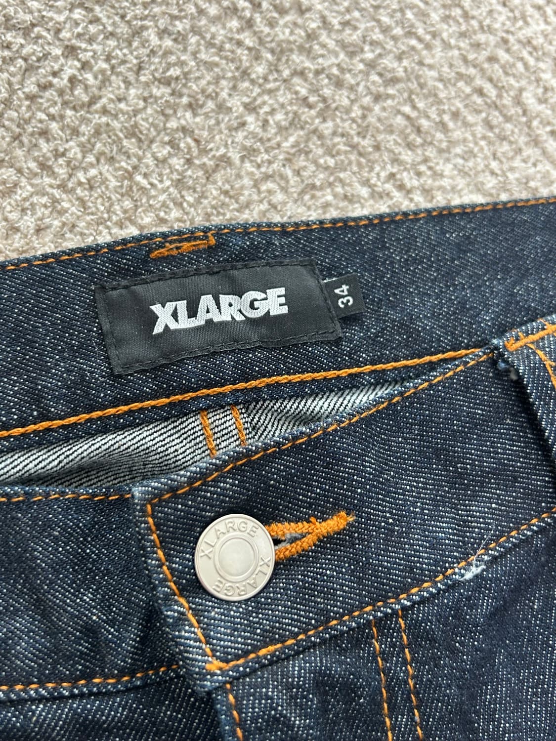 엑스라지 [34] 카고 와이드 청바지  상품이미지5