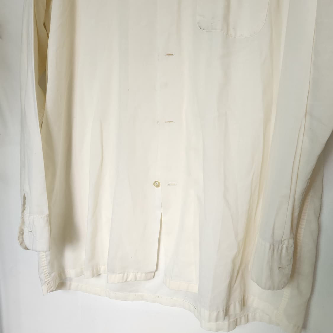 60s JC Penney 타운크래프트 오픈카라 셔츠(USAmade) 상품이미지7