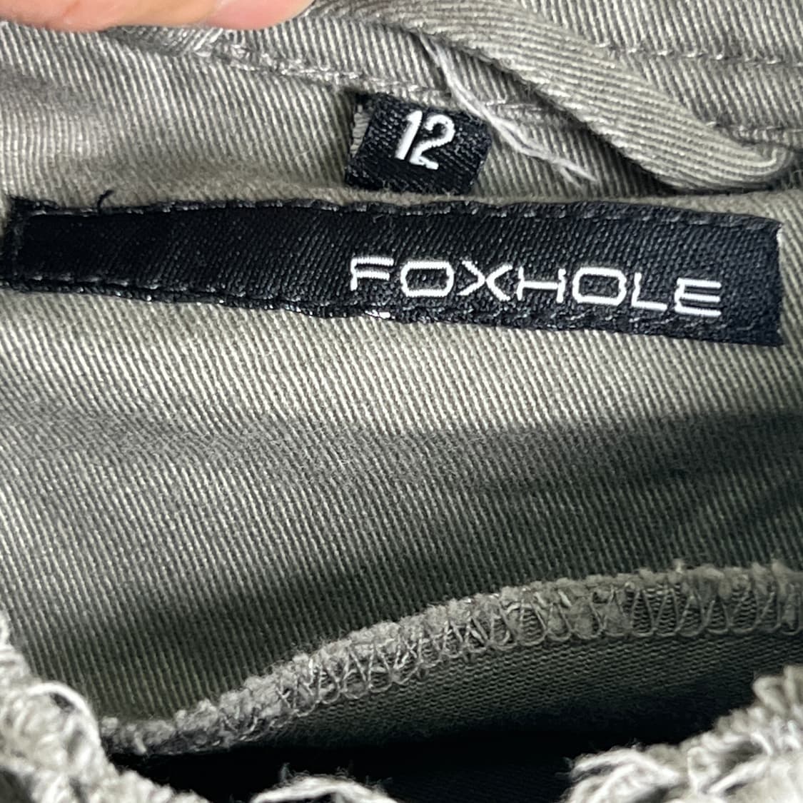 FOXHOLE 빈티지 워싱 필드 자켓  상품이미지3