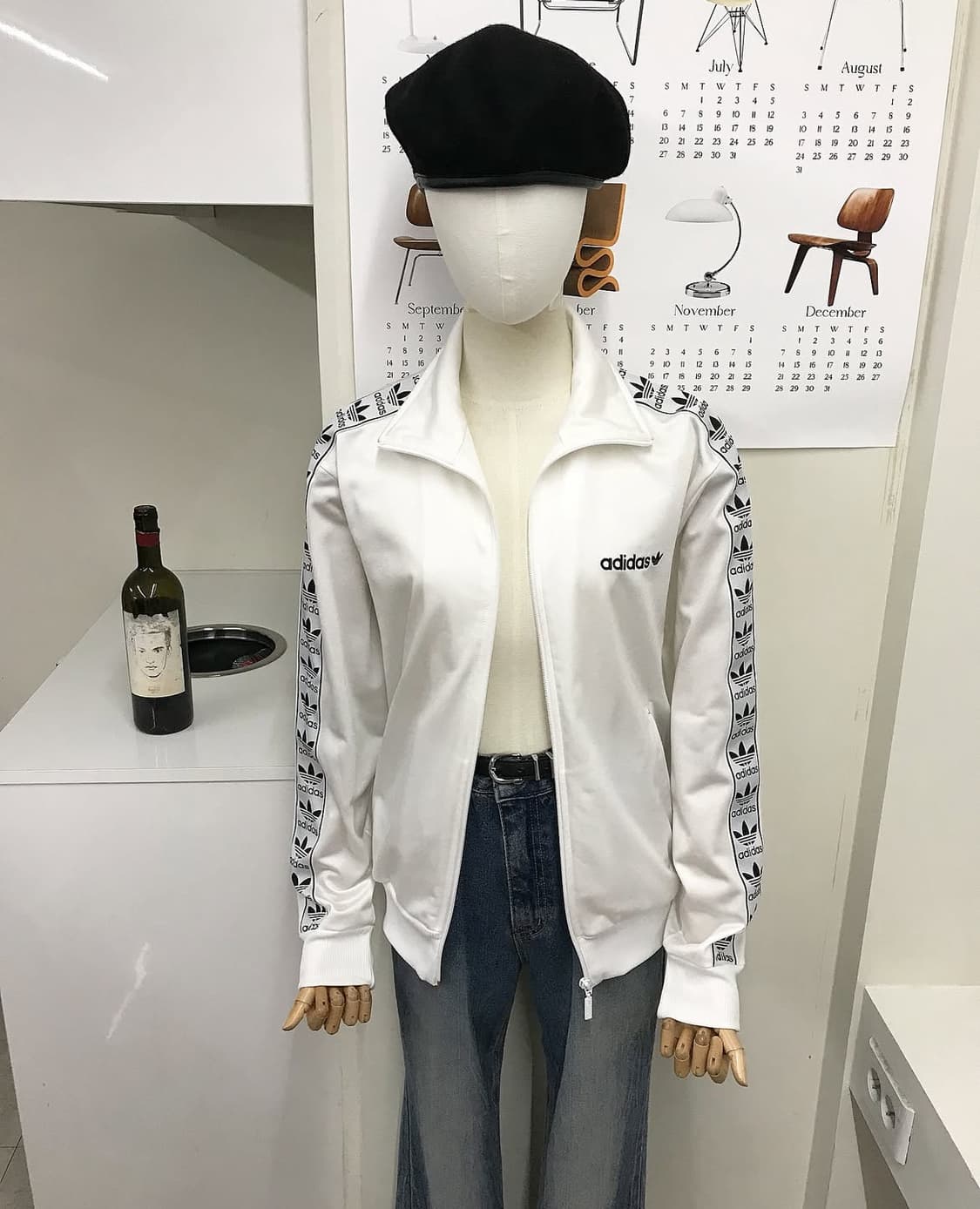 아디다스 빈티지 사이드라인 트랙 저지 상품이미지6