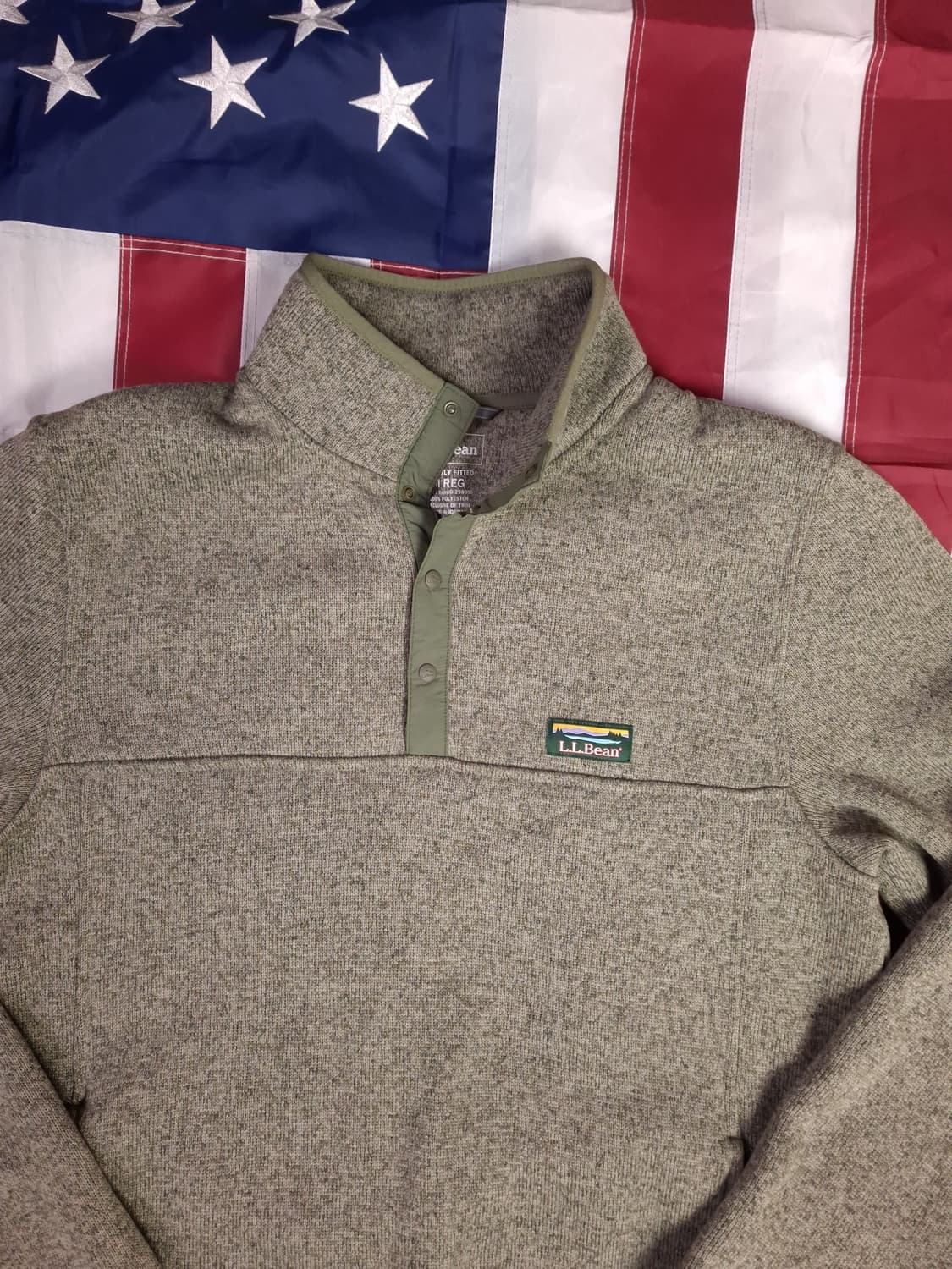 새제품  일본판 오리지날 L.L.Bean 풀오버 후리스 상품이미지2