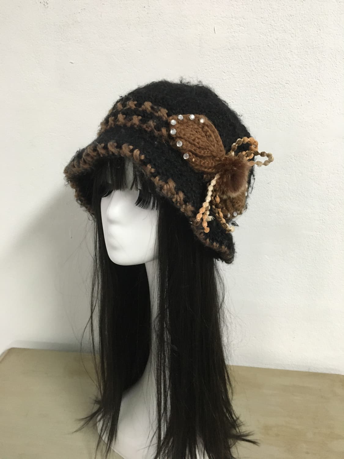  corsage point knit hat 상품이미지1