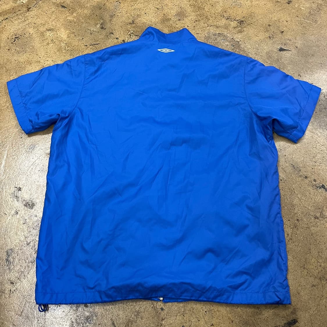 [정품/100] 엄브로 반팔 트랙 자켓 블루 b15 상품이미지3