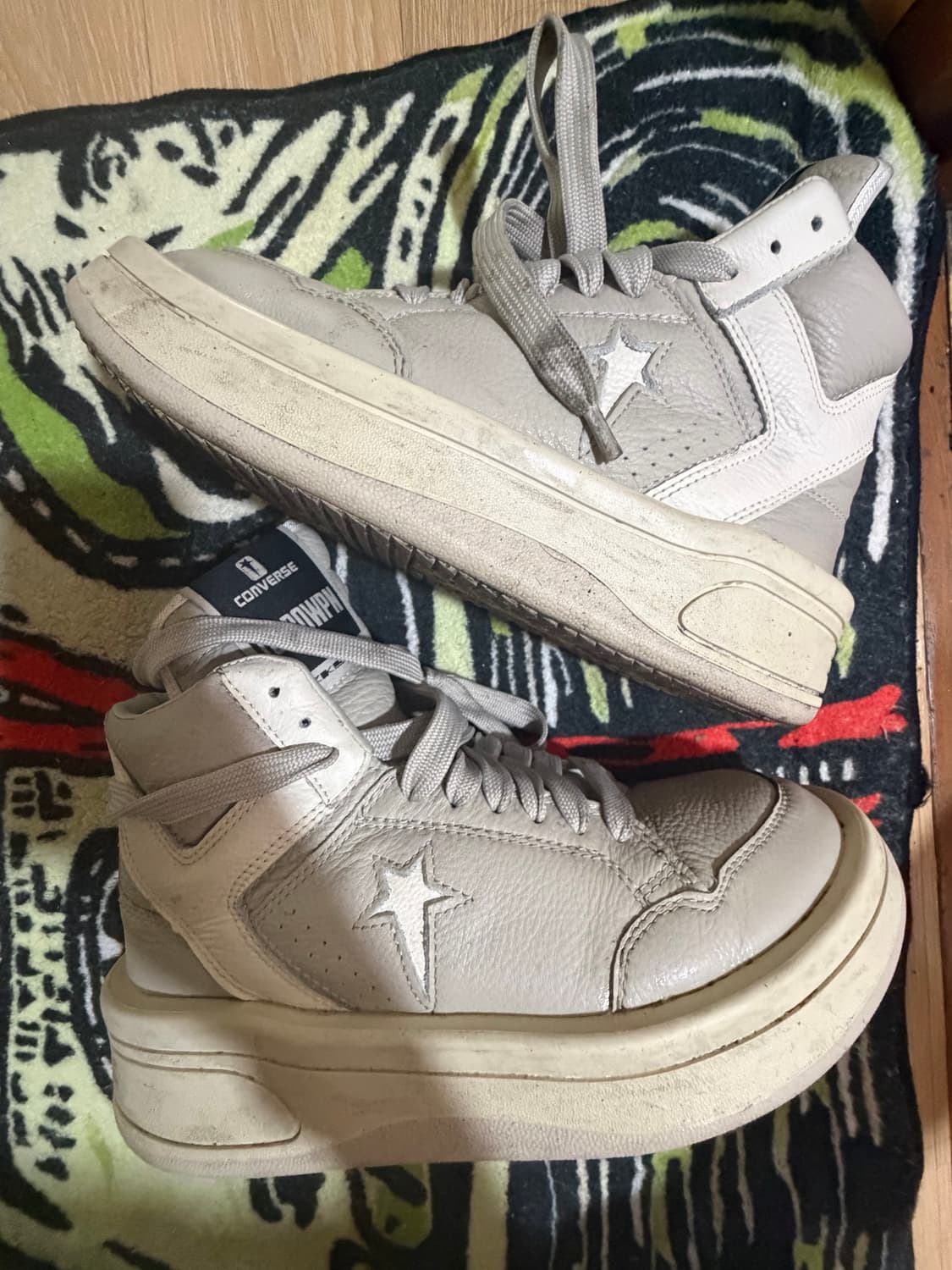 컨버스 릭오웬스 다크쉐도우 터보웨폰 펠리칸 250 상품이미지5